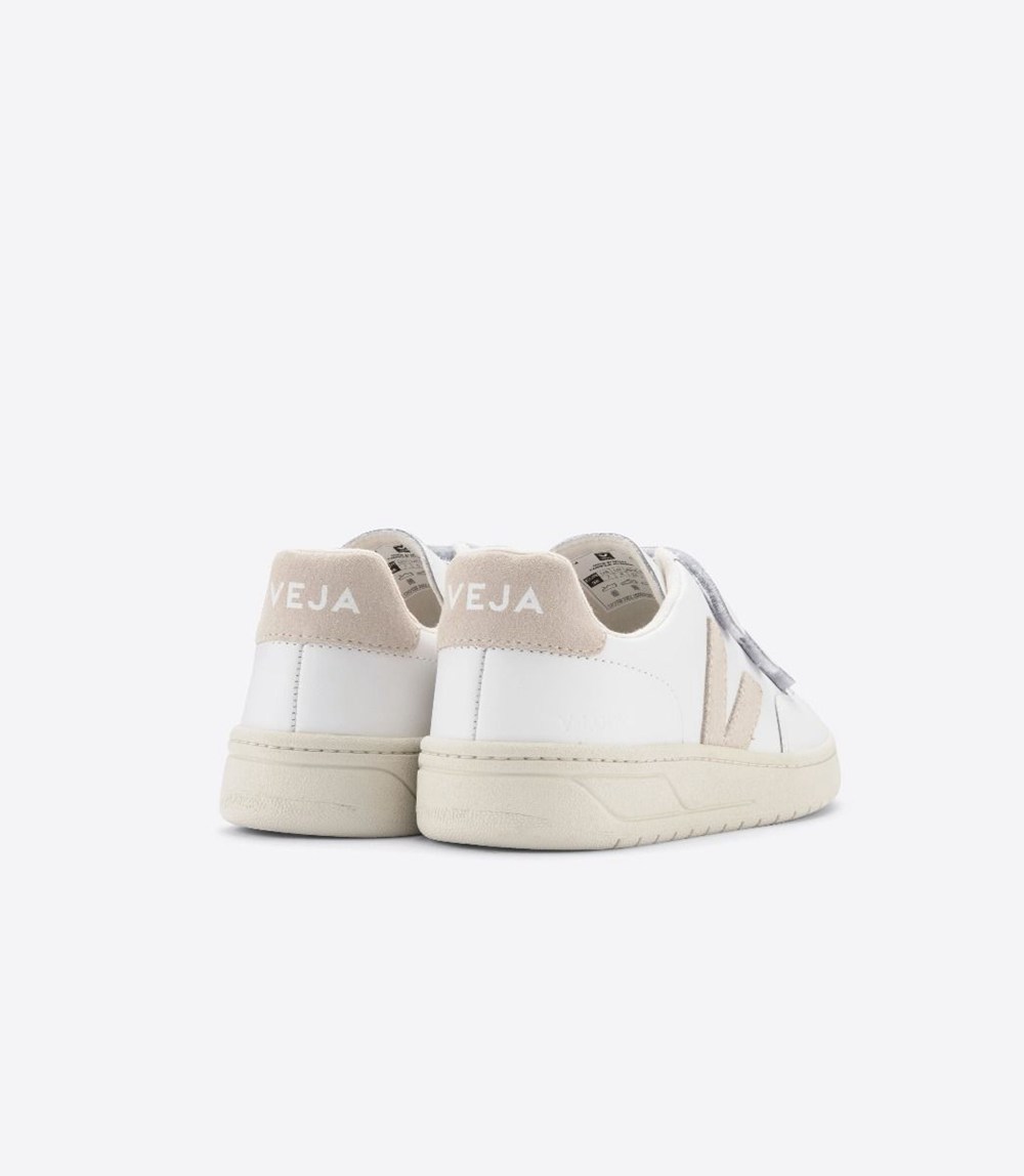 Veja Sneakers Mens - V-lock Leather - White - 2973HVFEQ